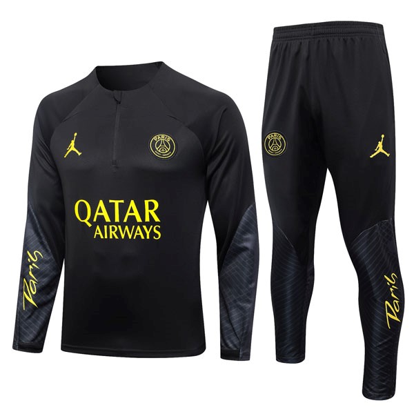 Sudadera De Training Paris Saint Germain 2023 2024 Negro